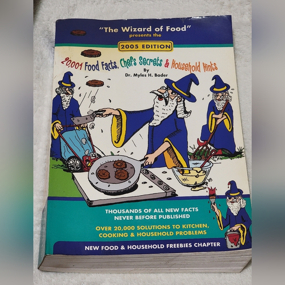 The Wizard of Food Presents 20,001 Food Facts, Chef Secrets & Household Hints